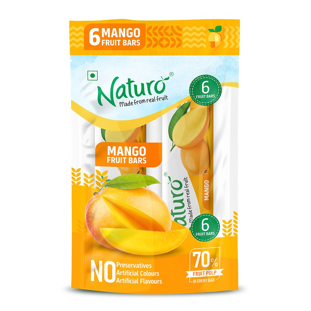 Mango Fruit Bars — Pouch of 6